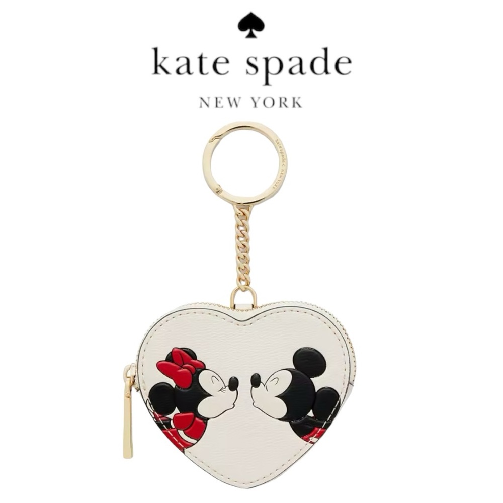 NWT Disney X Kate Spade New York 3d Coin Purse Mickey & Minnie